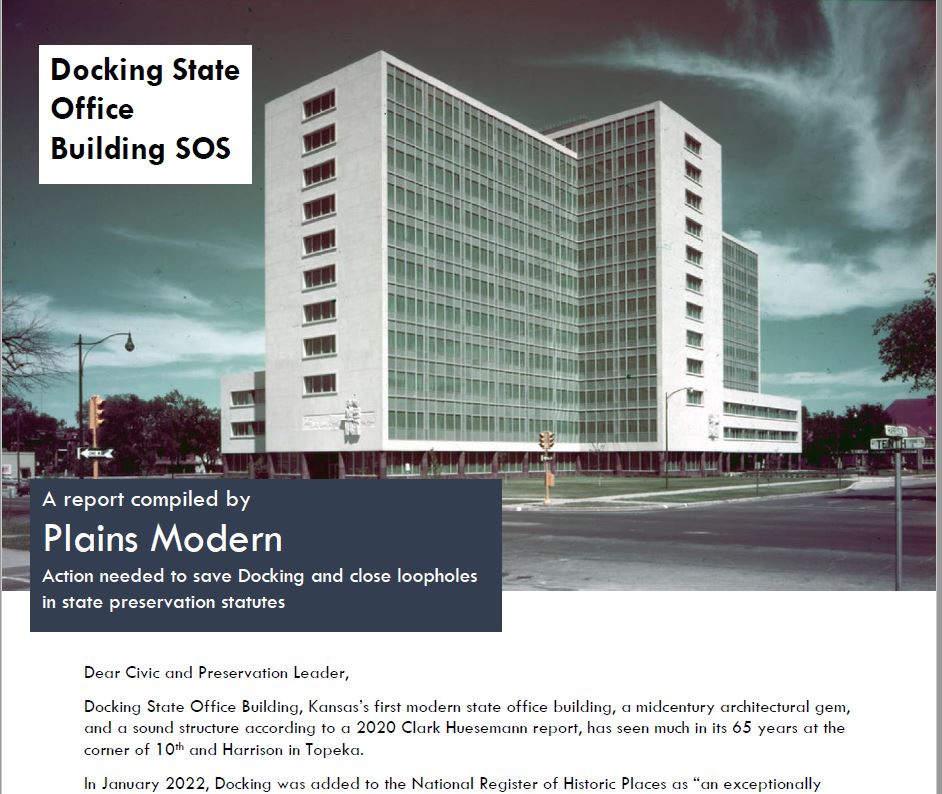 Plains Modern Report - Docking Building